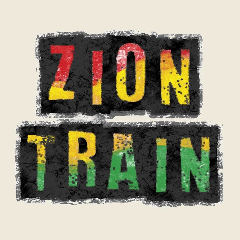 Vibrantes ZION TRAIN Reggae Design