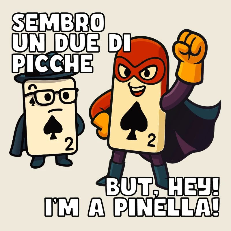 Zwei Pik? Nein, ich bin eine Pinella