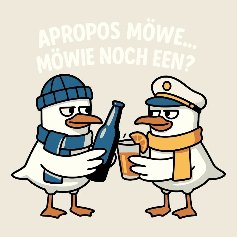 Möwe Motiv