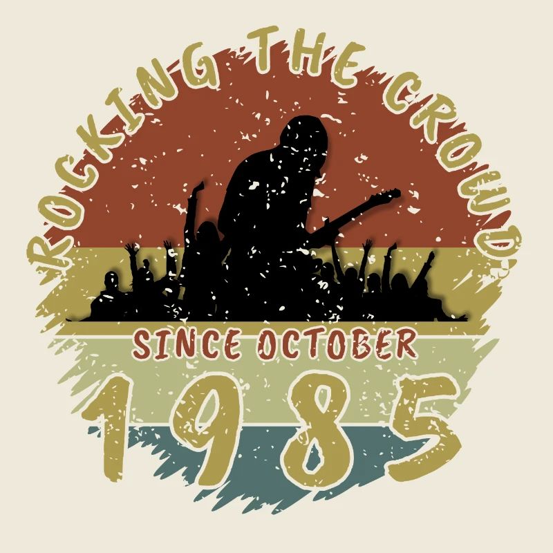 40. Geburtstag Rocking the crowd GIT 10/1985