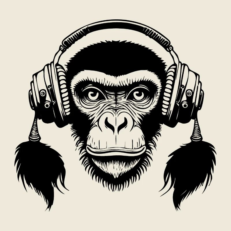 Chemise analogique Monkey Head Tape Loop Edition