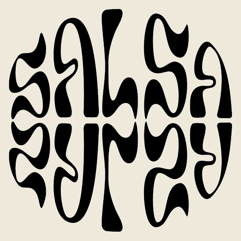 Conception de logo typographique Salsa