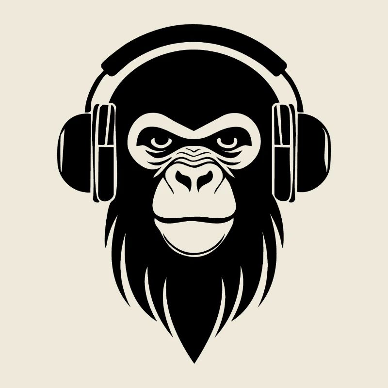 Monkey Head Graffiti Streetstyle Beat Edition Shirt