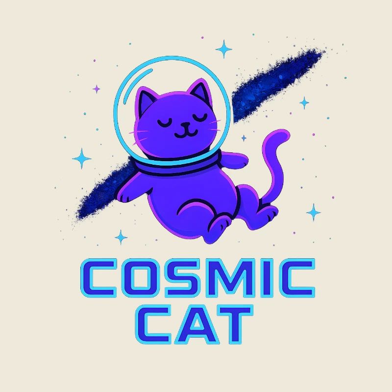 Cosmic Cat Neon