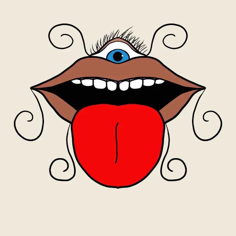 Bouche & Œil psychédélique