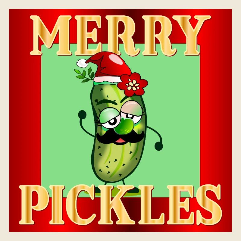 JOYEUX NOËL CORNICHONS DU PÈRE NOËL