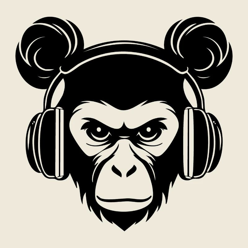 Monkey Head Board Crew Rhythm Skatepark Urban Shirt