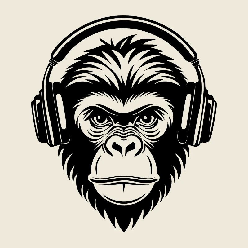 Graffiti Monkey Head Streetstyle Beat Edition Shirt
