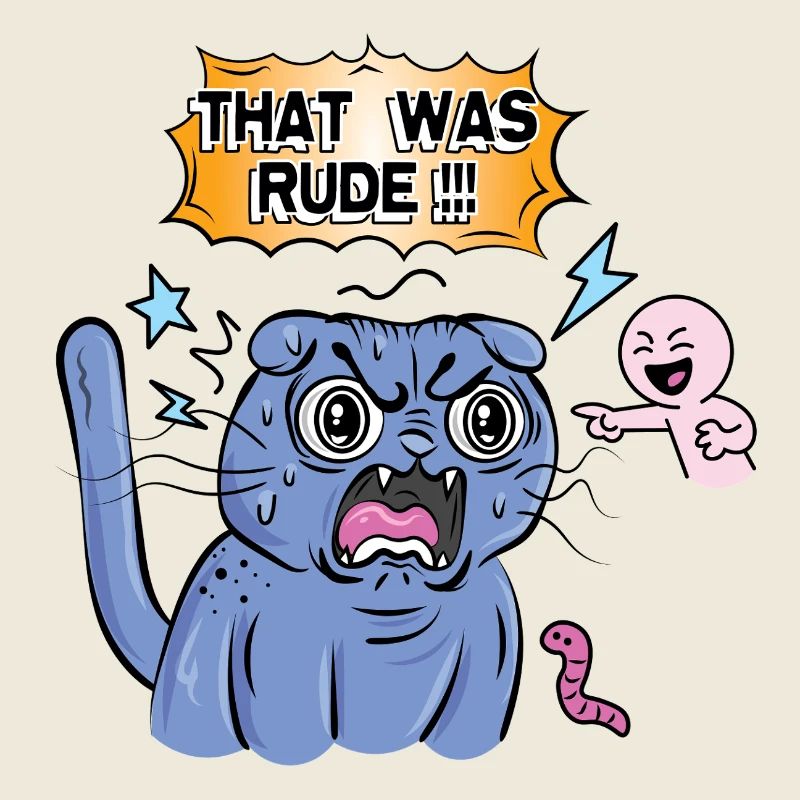 Kat dit : C’était impoli !