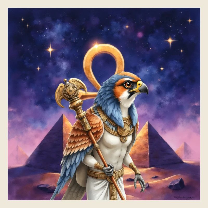 Pharao Krieger Vogel