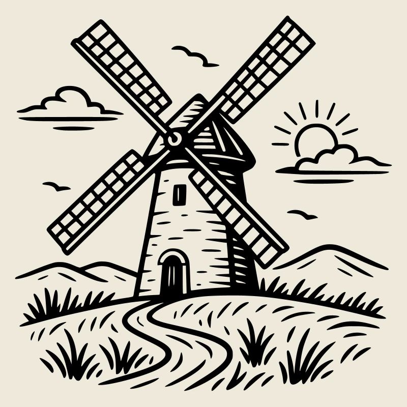 Windmühle