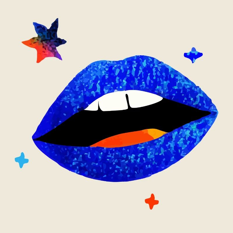 Electric Blue Lip Pop