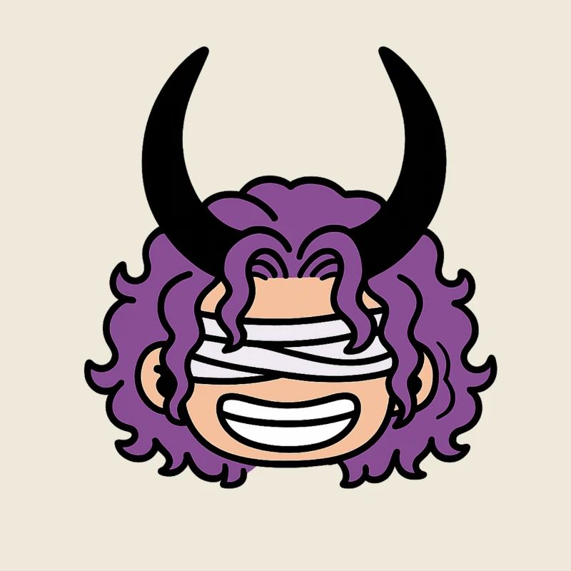 Verfluchter Loki-Prinz, lilahaariger Riese