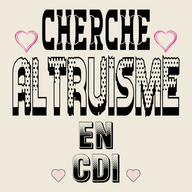 Looking for altruism on a permanent contract