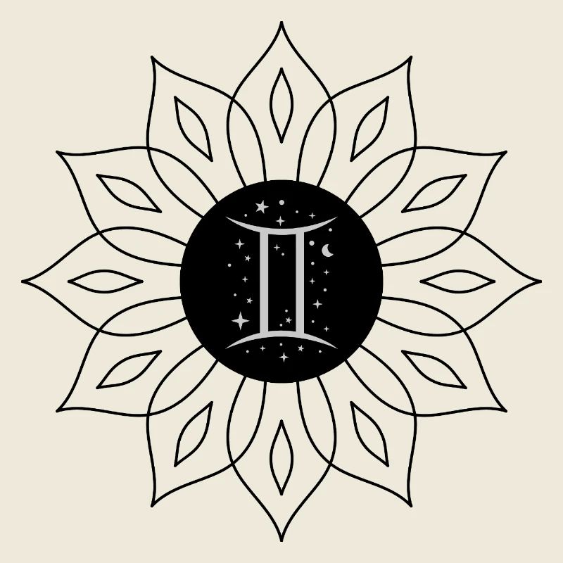 Gémeaux Cosmique Élégant