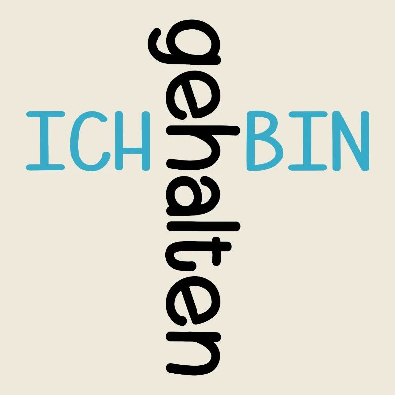 ICH BIN GEHALTEN VERTRAUEN KIRCHE