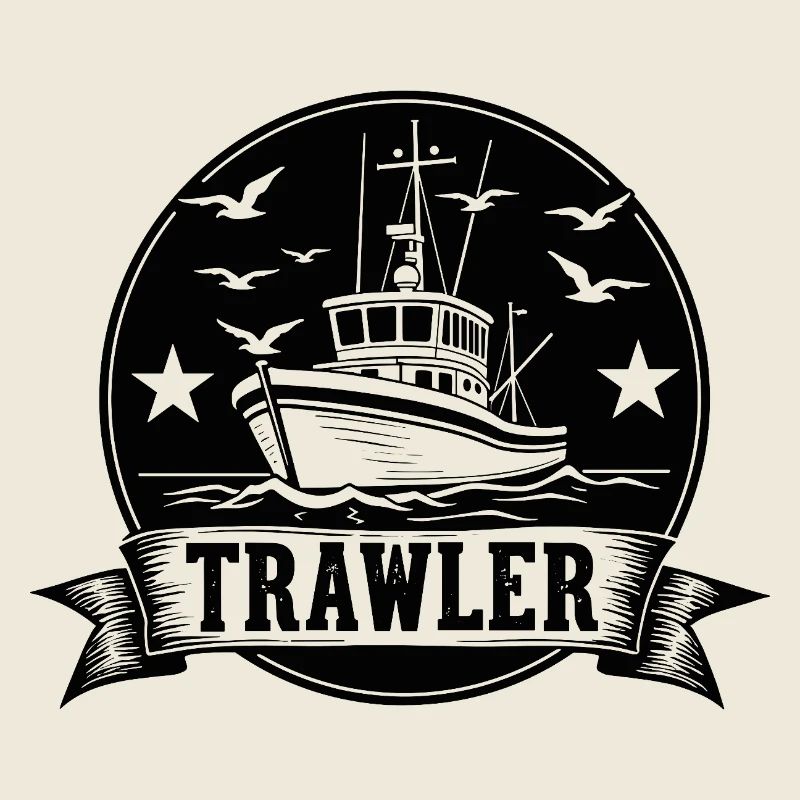 Cutter Motif Sceau Nautique