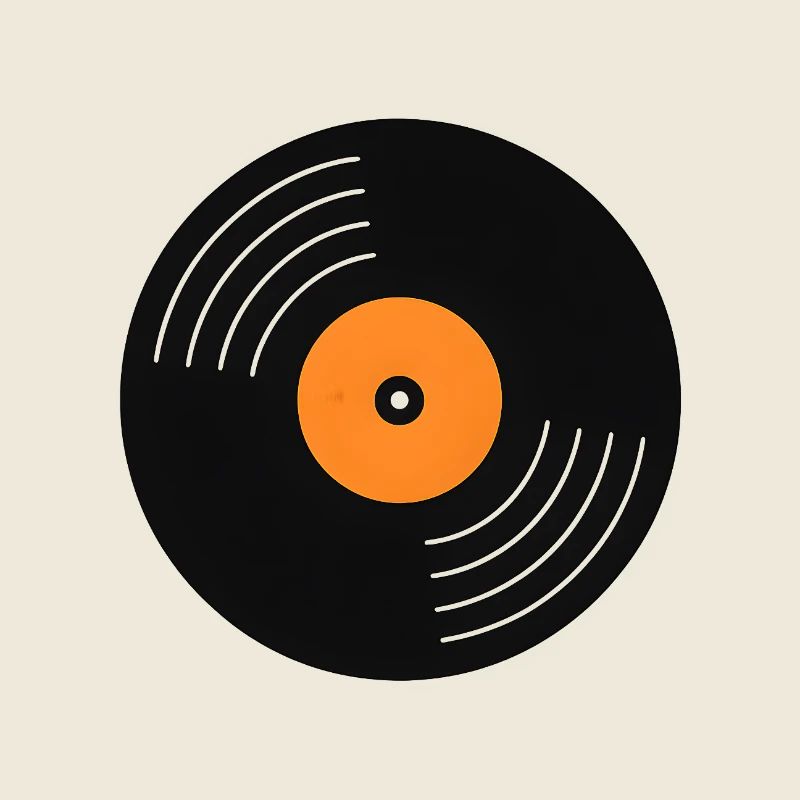 Orange Label Vinyl