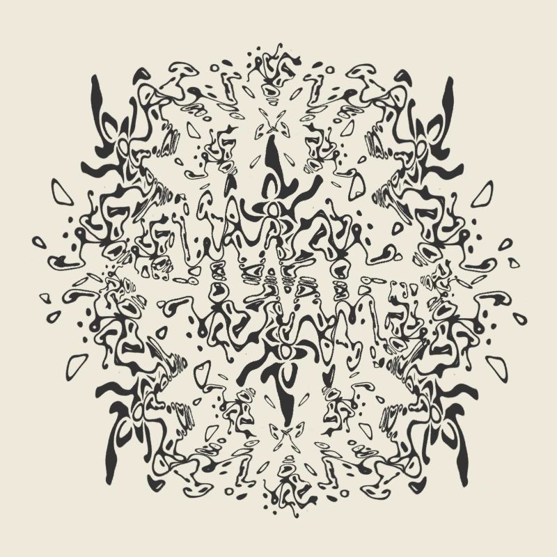 Kaleidoskopisches Ornament Muster