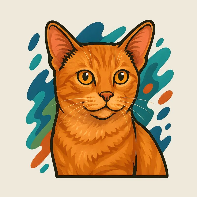 Illustration de chat mannois