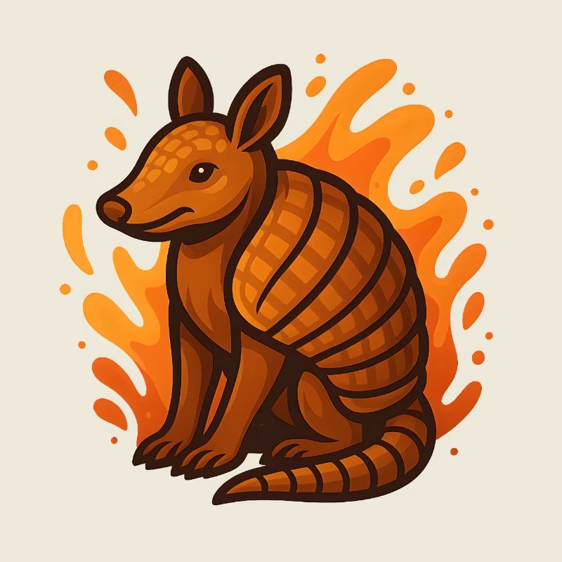 Flaming Armadillo