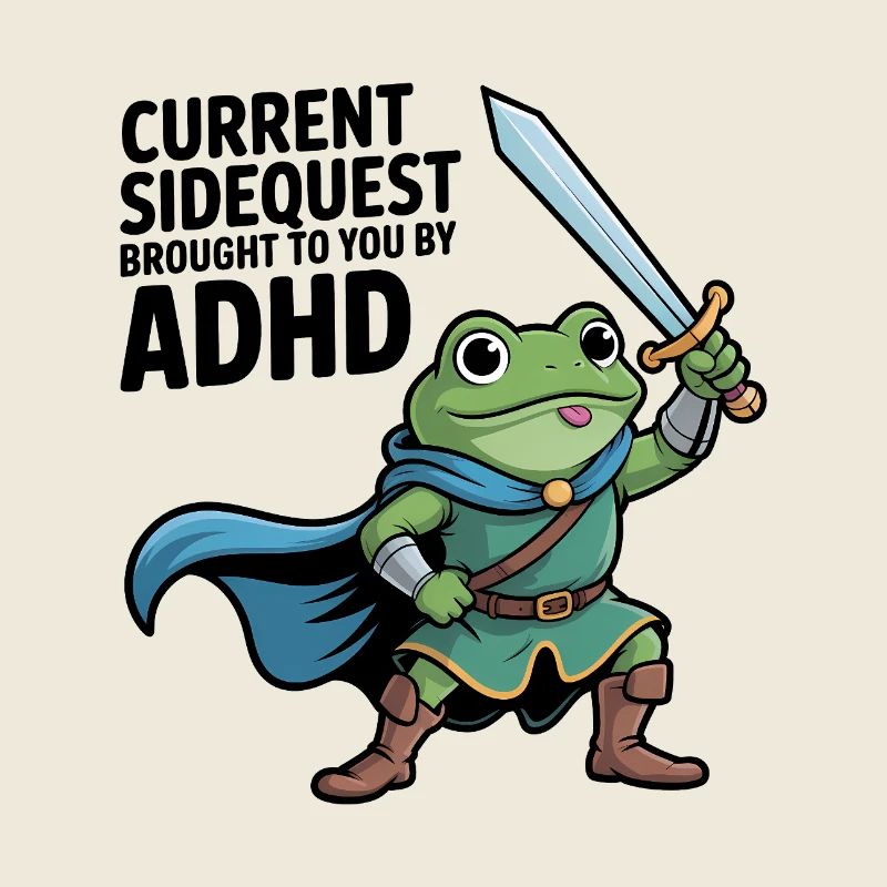 Die aktuelle Nebenquest wird dir von ADHS präsentiert