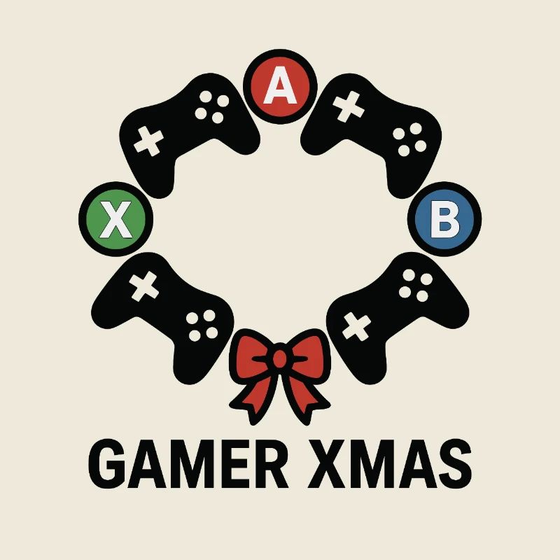 Gamer Xmas Controller Wreath