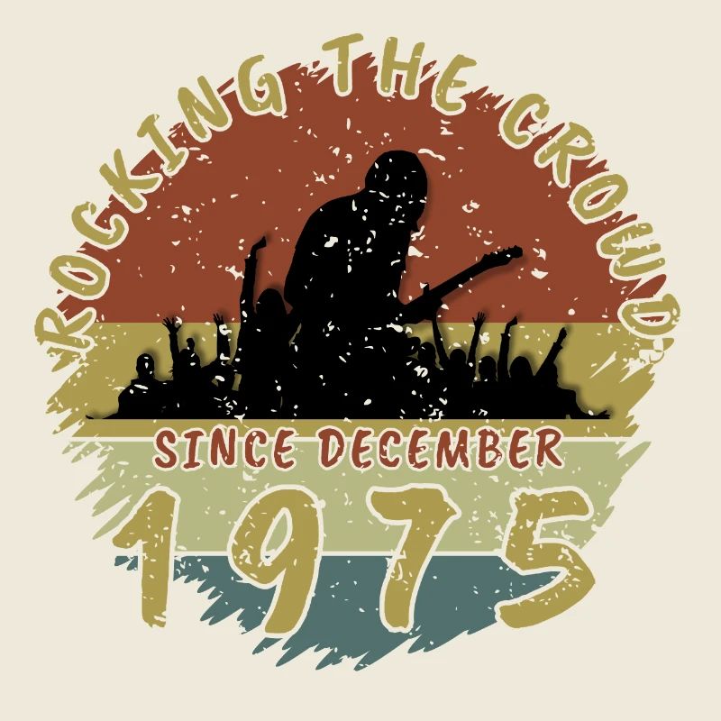 50. Geburtstag Rocking the crowd GIT 12/1975