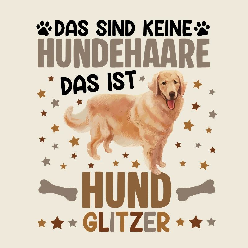 Hunde Glitzer Spruch Welpe Hundehalter Geschenk