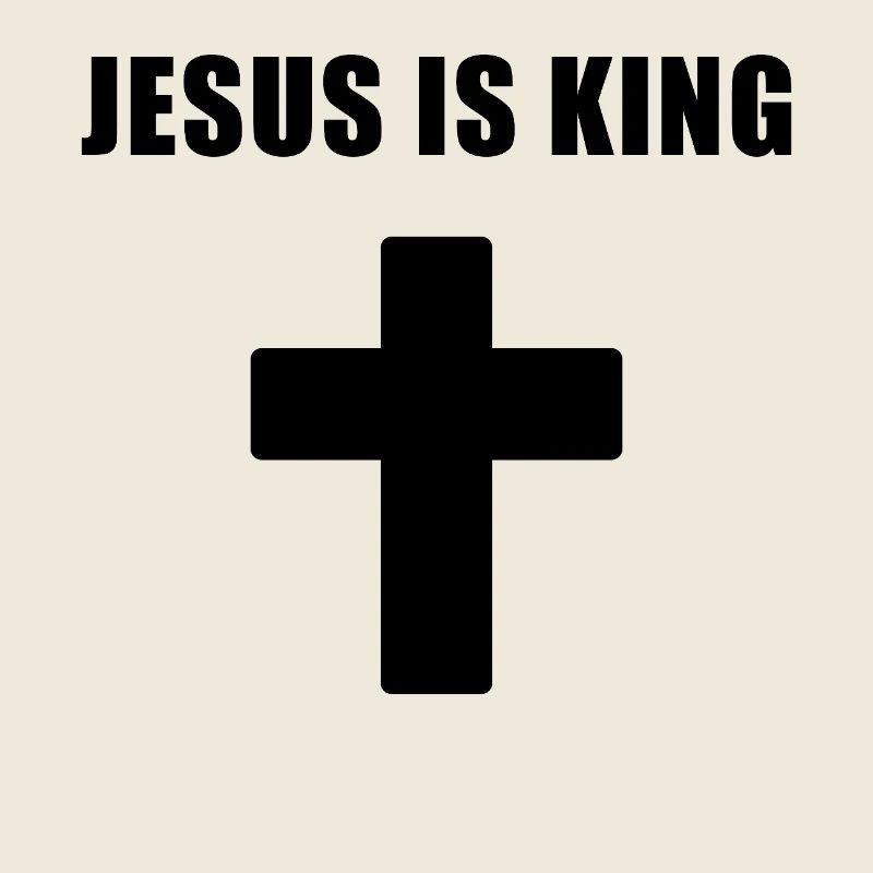 Conception minimale de croix de Jesus is King