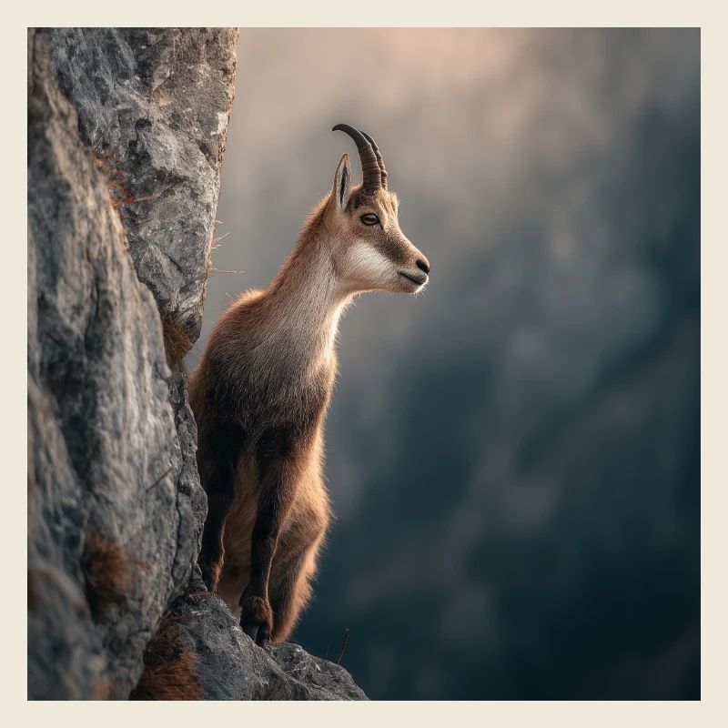Climbing Chamois Alps Mountain Game Majestic