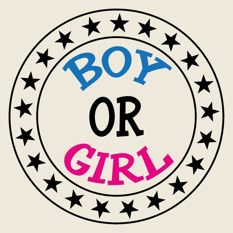 Junge oder Mädchen? Schwangerschaftsgeburt Schwanger