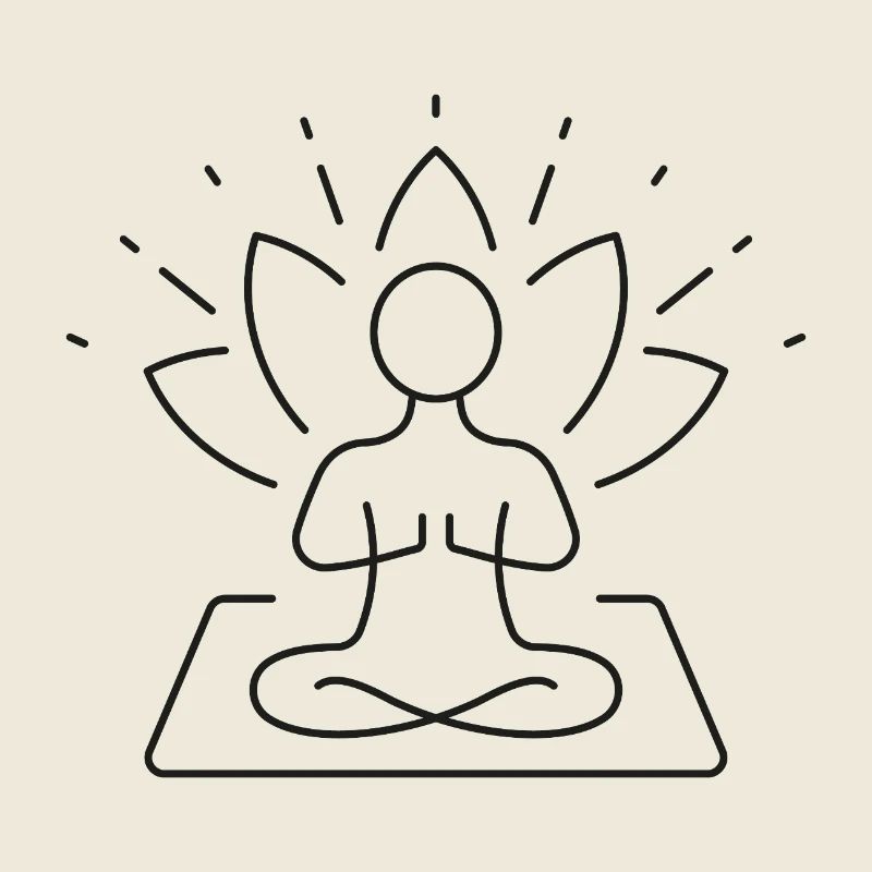 Lotus Meditation Light Circle