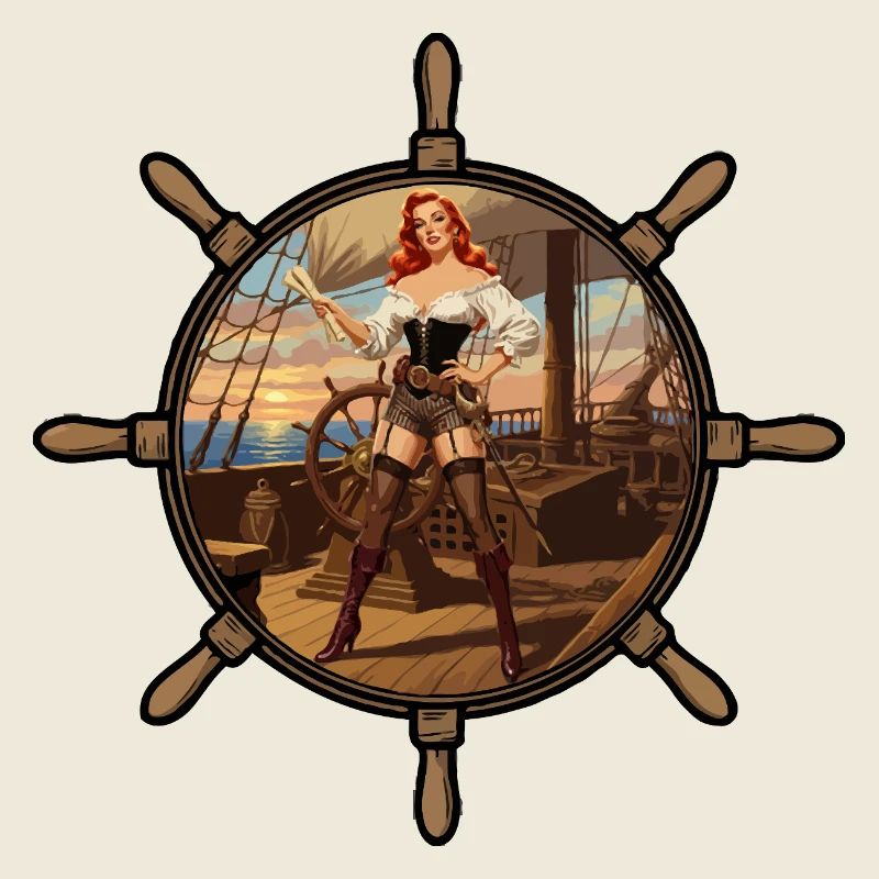 Pirate pinup