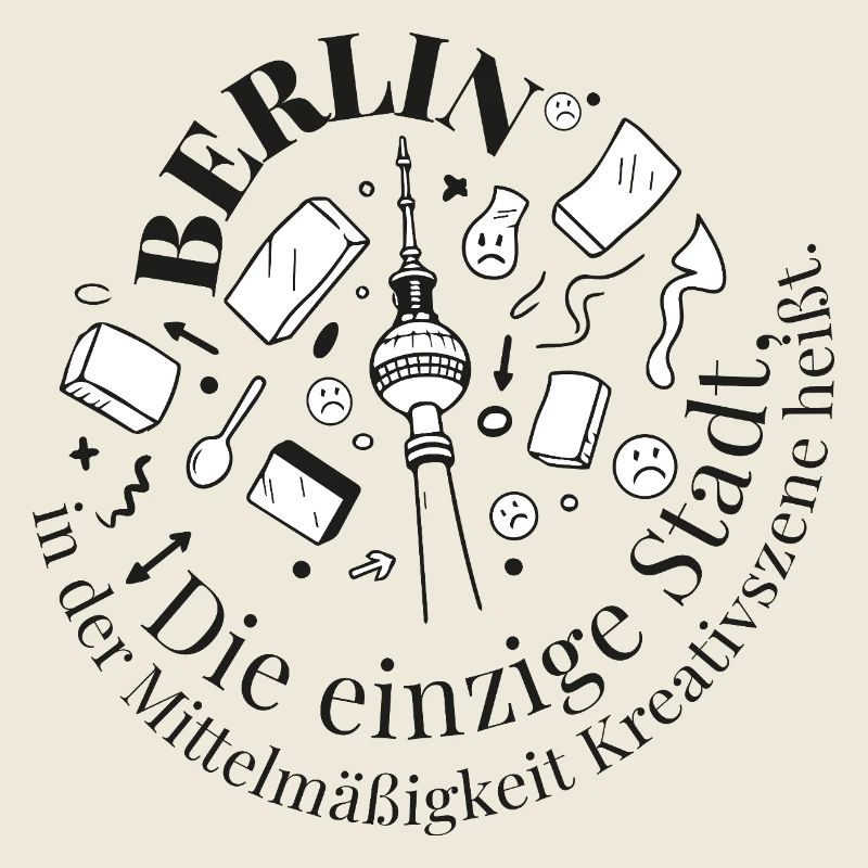 Berlin Tower Creative Motif