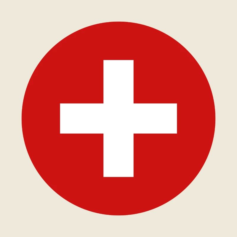 Manche du drapeau suisse