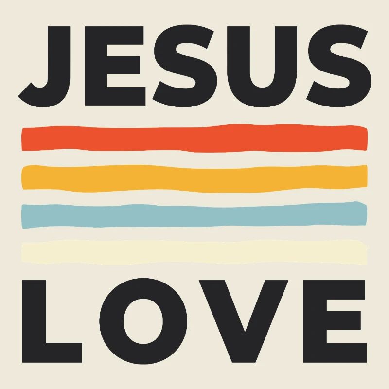 Jesus Love Christliche Nächstenliebe