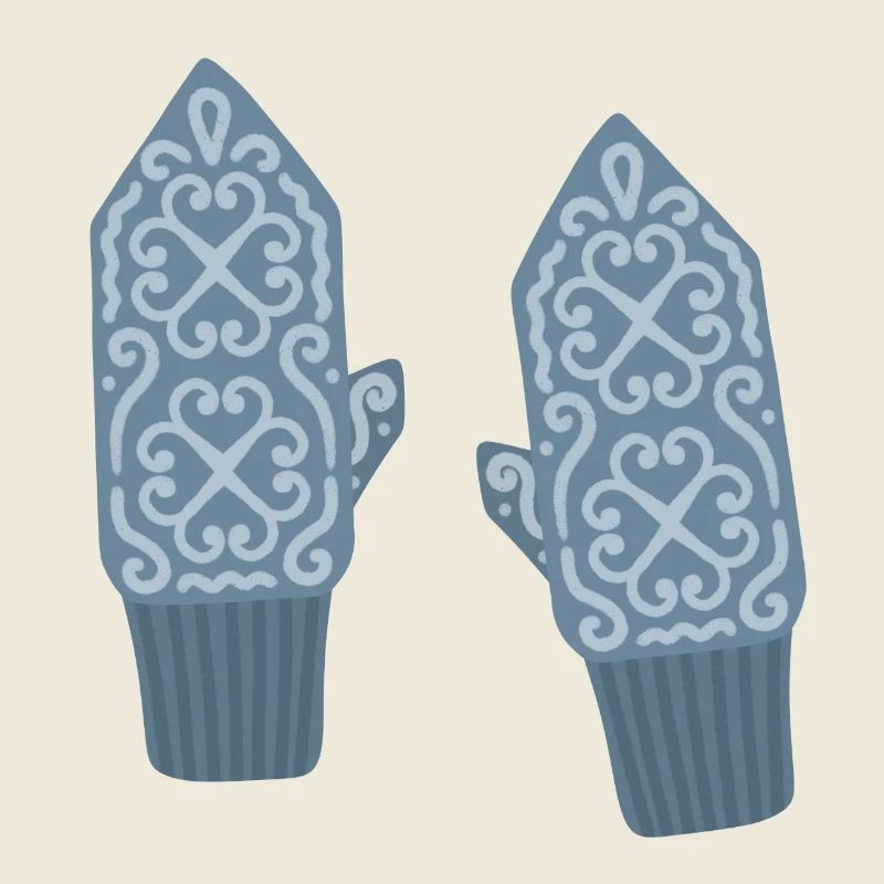 Moufles norvégiennes de Selbu