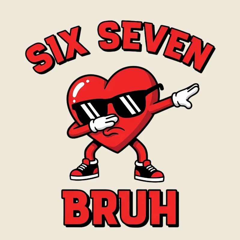Six Seven Bruh – Funny Meme Saying