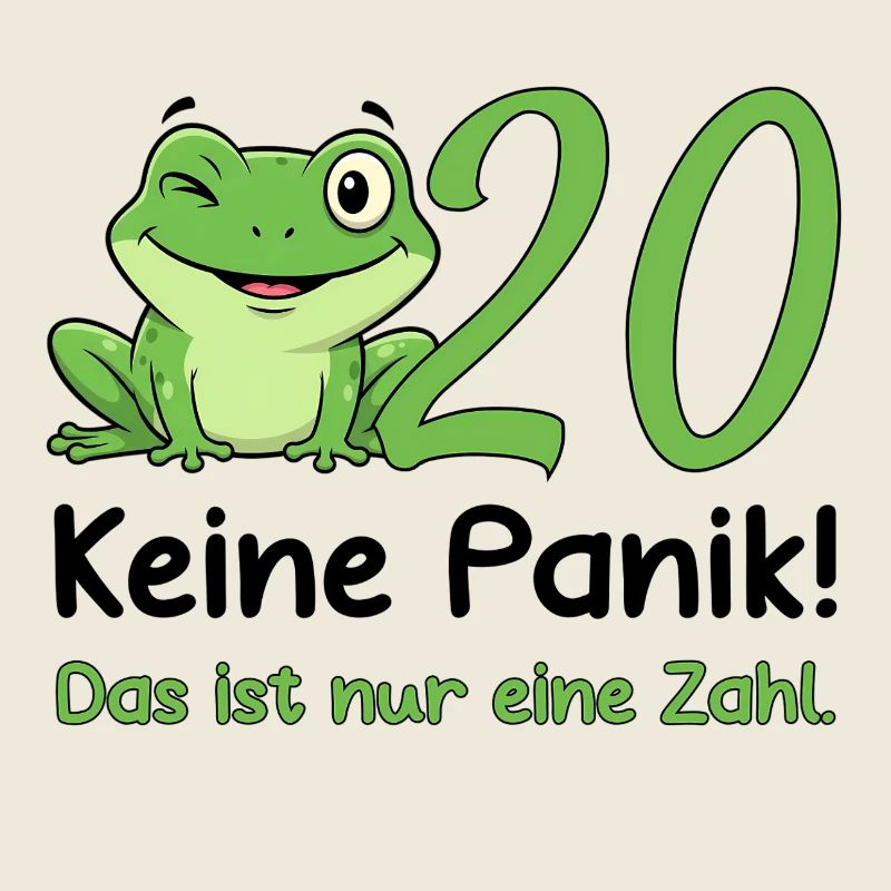 20 Geburtstag Design – Keine Panik!