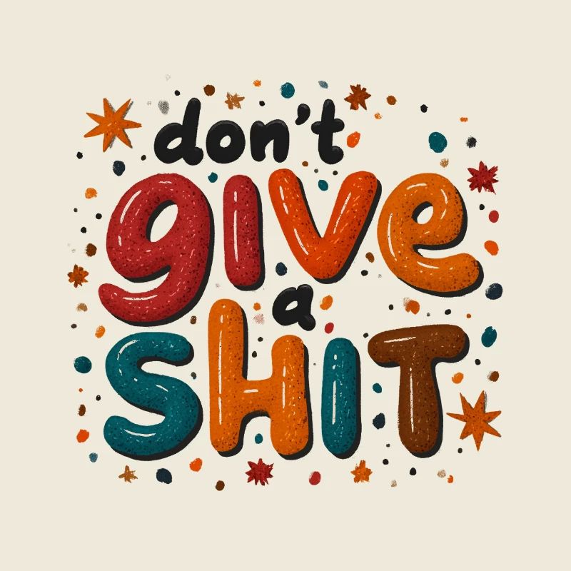 Gib niemals auf Farbexplosion