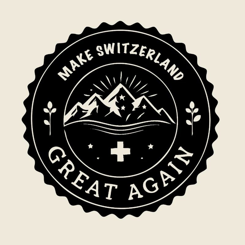 MAKE SWITZERLAND GREAT AGAIN Emblem