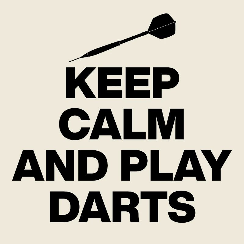 KEEP CALM AND PLAY DARTS! 180 PFEILE