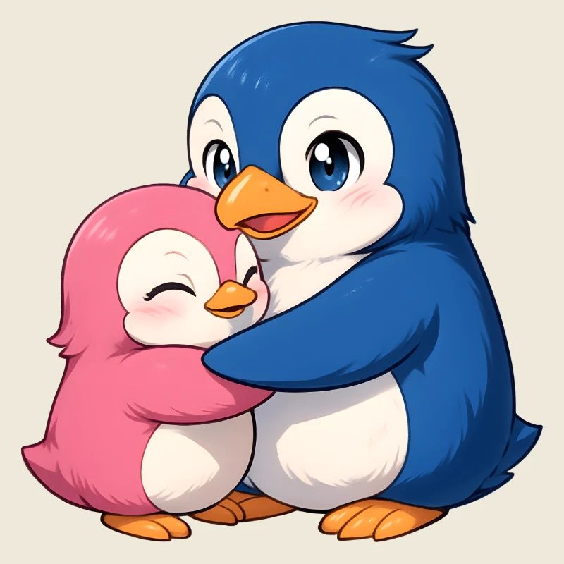 Kuschelige Pinguinfreunde