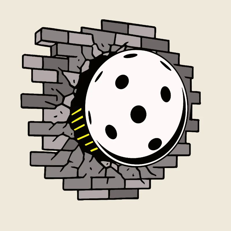 Floorball , Mauerdurchbruch