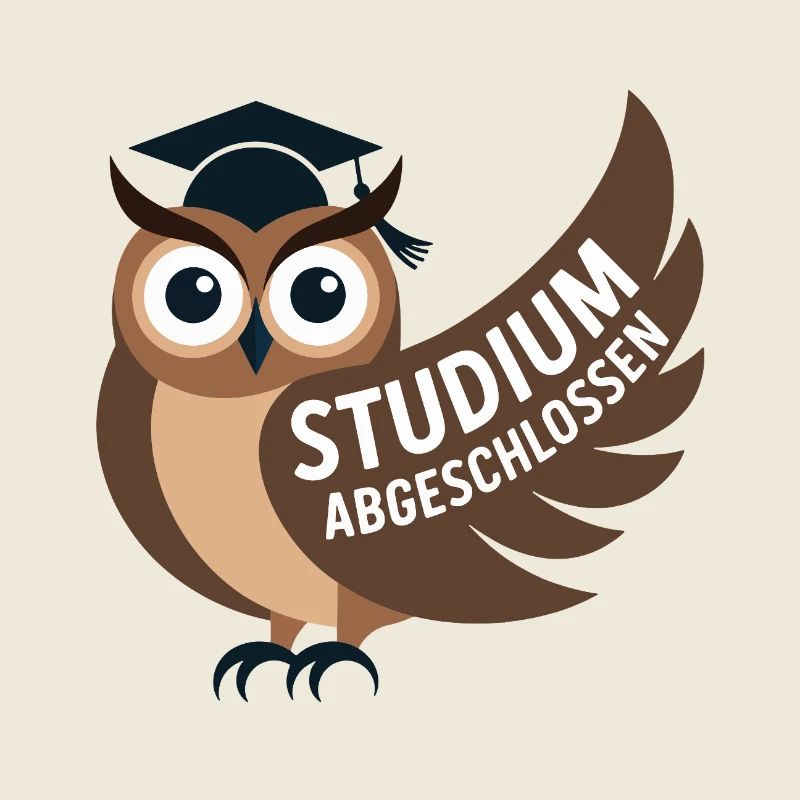 Eule - Studium abgeschlossen