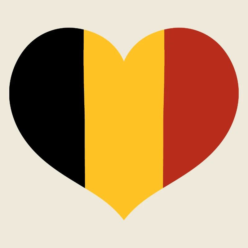 Cœur du drapeau belge
