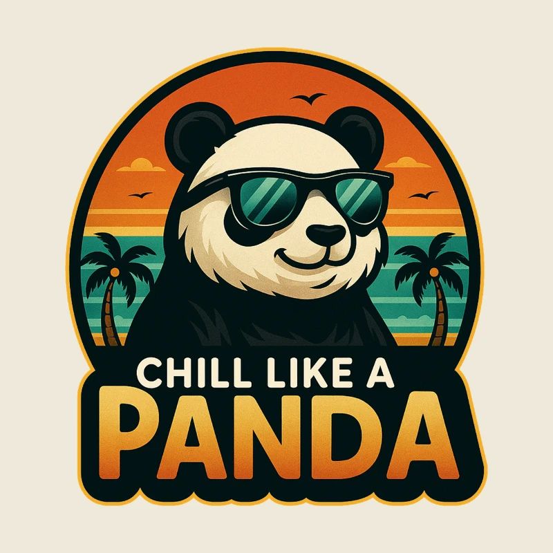 Chill wie ein Panda