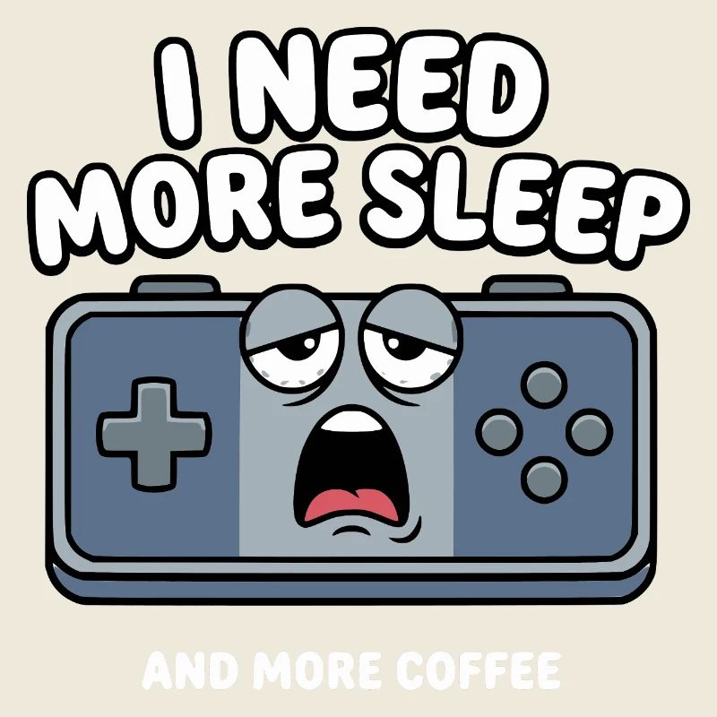 Schlafmangel Gaming Controller