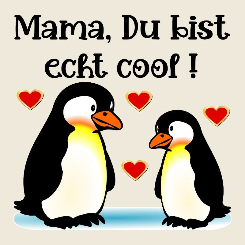 Komplimente Mama Muttertag Pinguine
